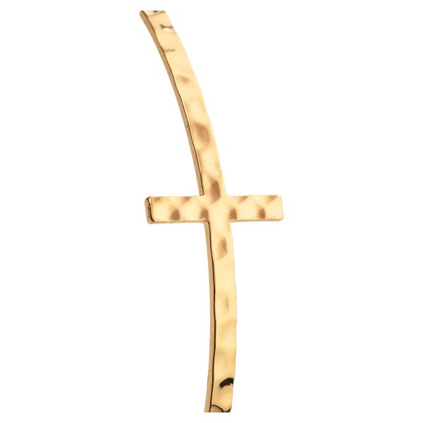 Bangle Cross Bracelet