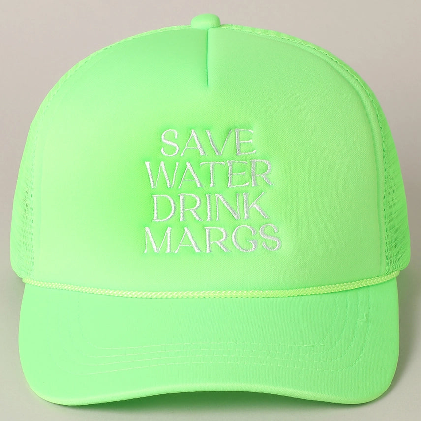 "Save Water, Drink Margs" Trucker Hat