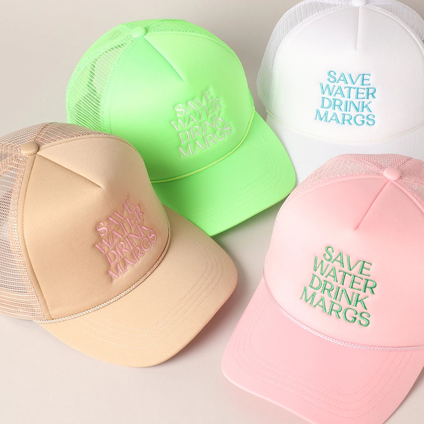 "Save Water, Drink Margs" Trucker Hat
