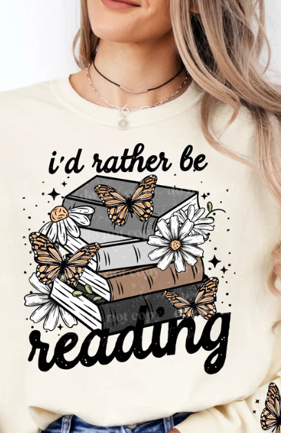 Rather be Reading - Design Only