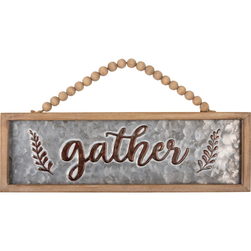Thankful Blessed Gather Wall Decor