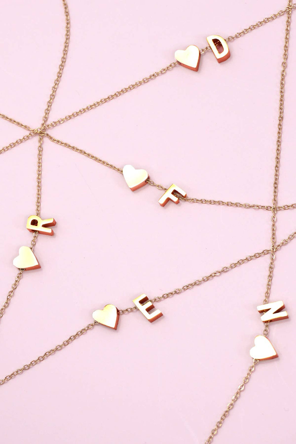 Initial Heart Necklace