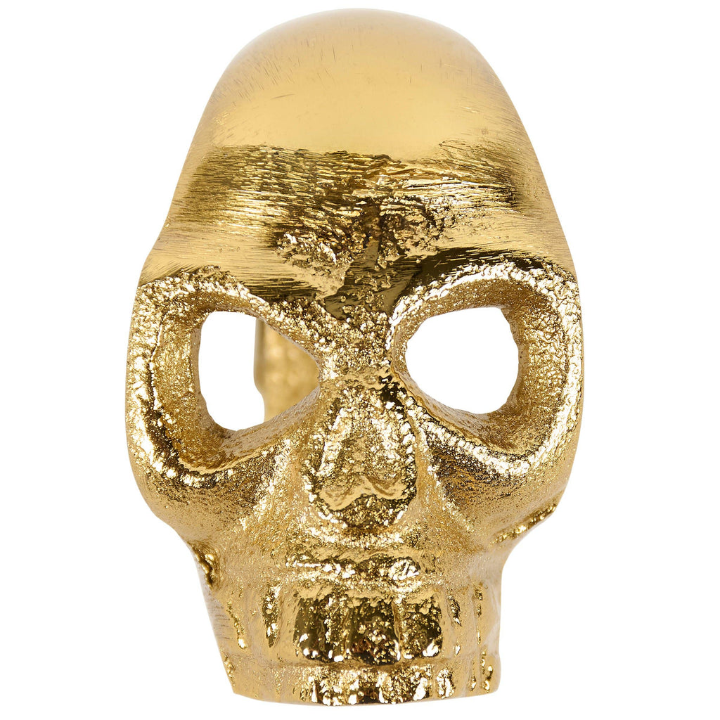 Gold Skull Napkin Ring
