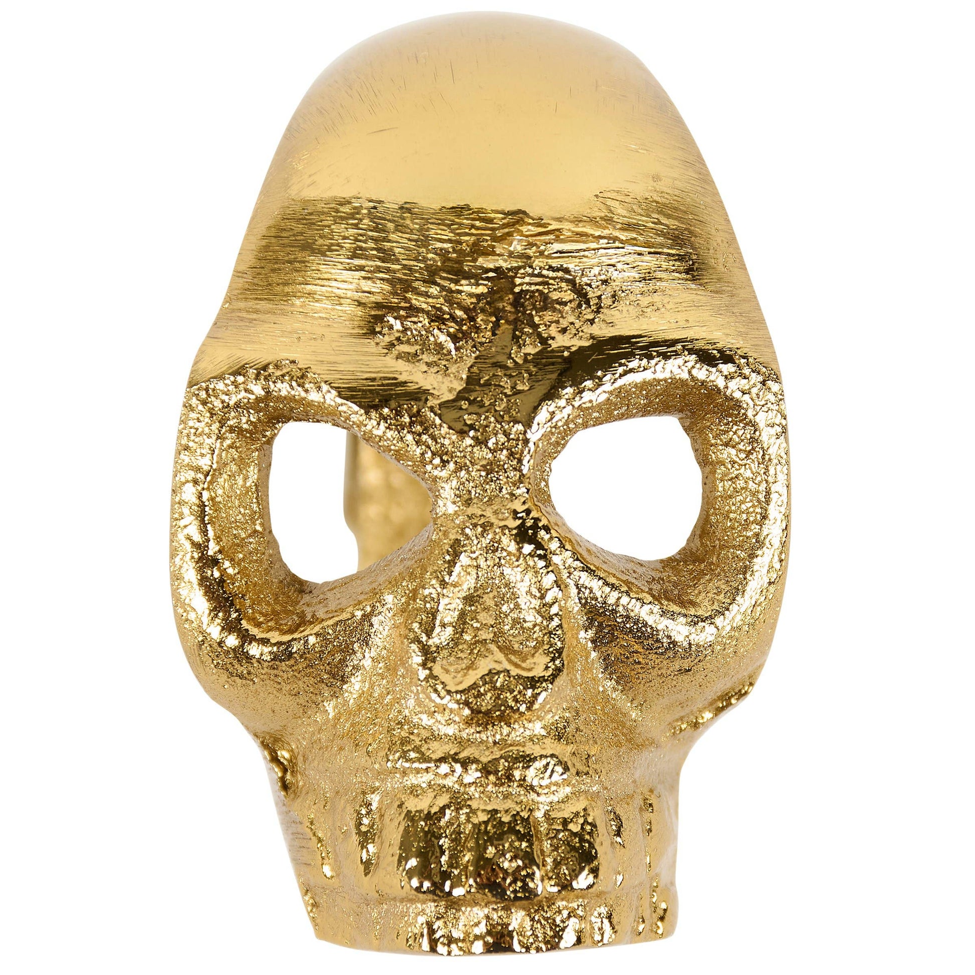 Gold Skull Napkin Ring