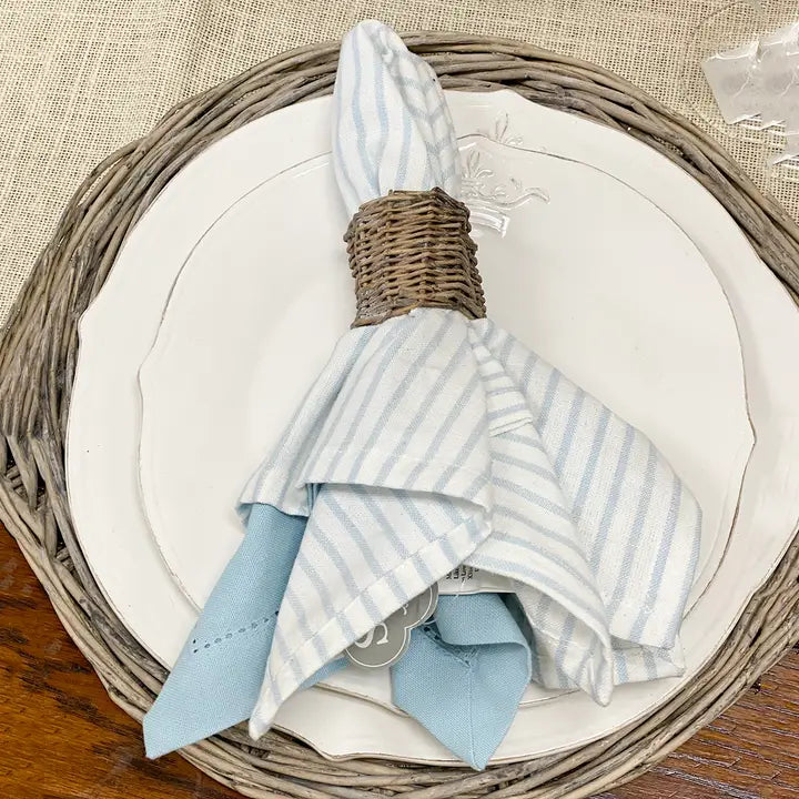 Bali Napkin Ring Natural 2x2