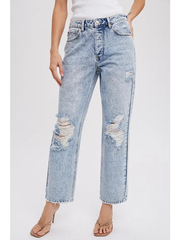 High Rise Loose Jeans