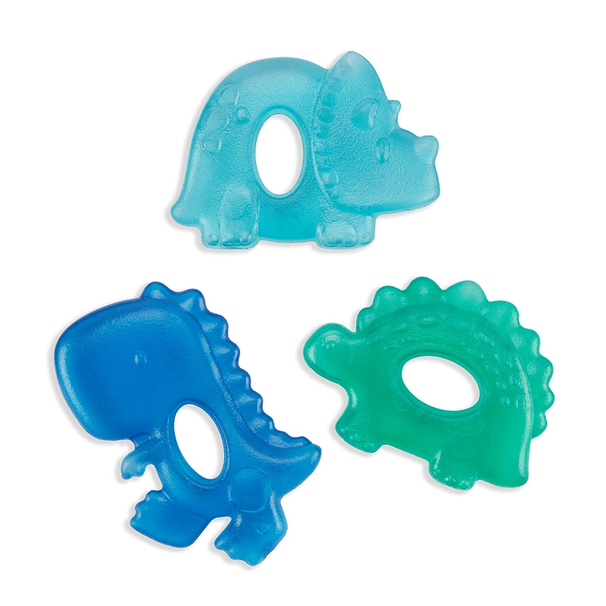 Dino Water Filled Teethers 3-pack