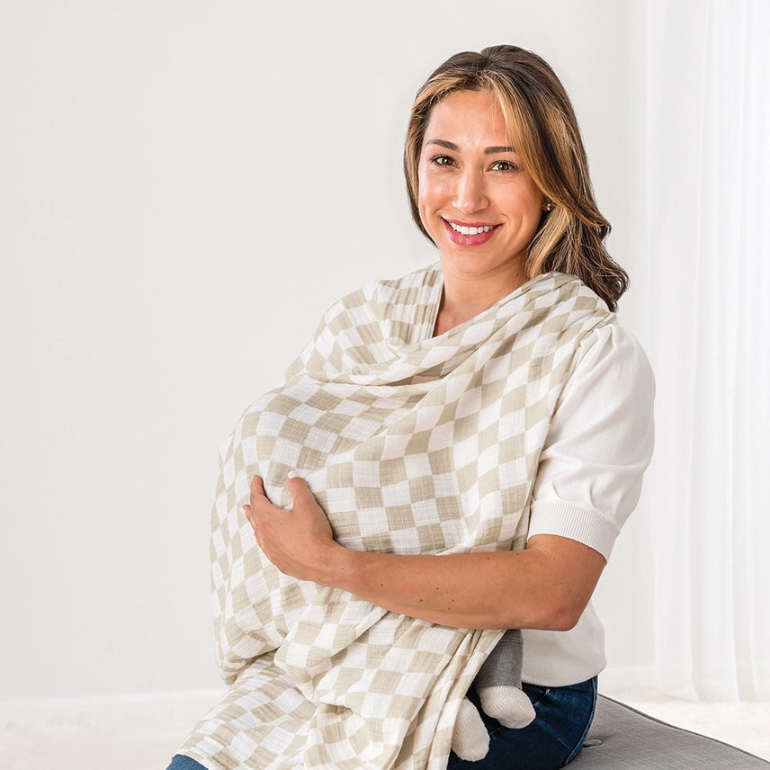 Breastfeeding Boss™ Swaddle & Nursing Cover