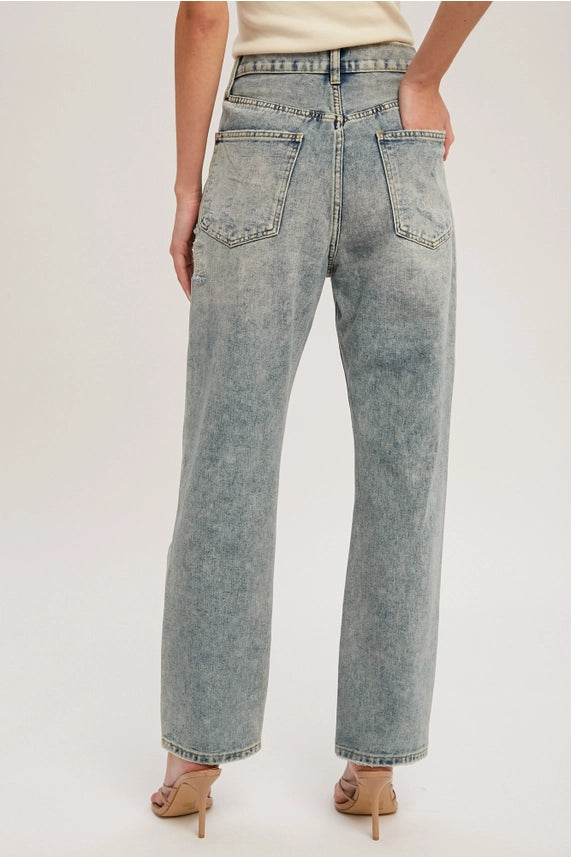 High Rise Loose Jeans (New)