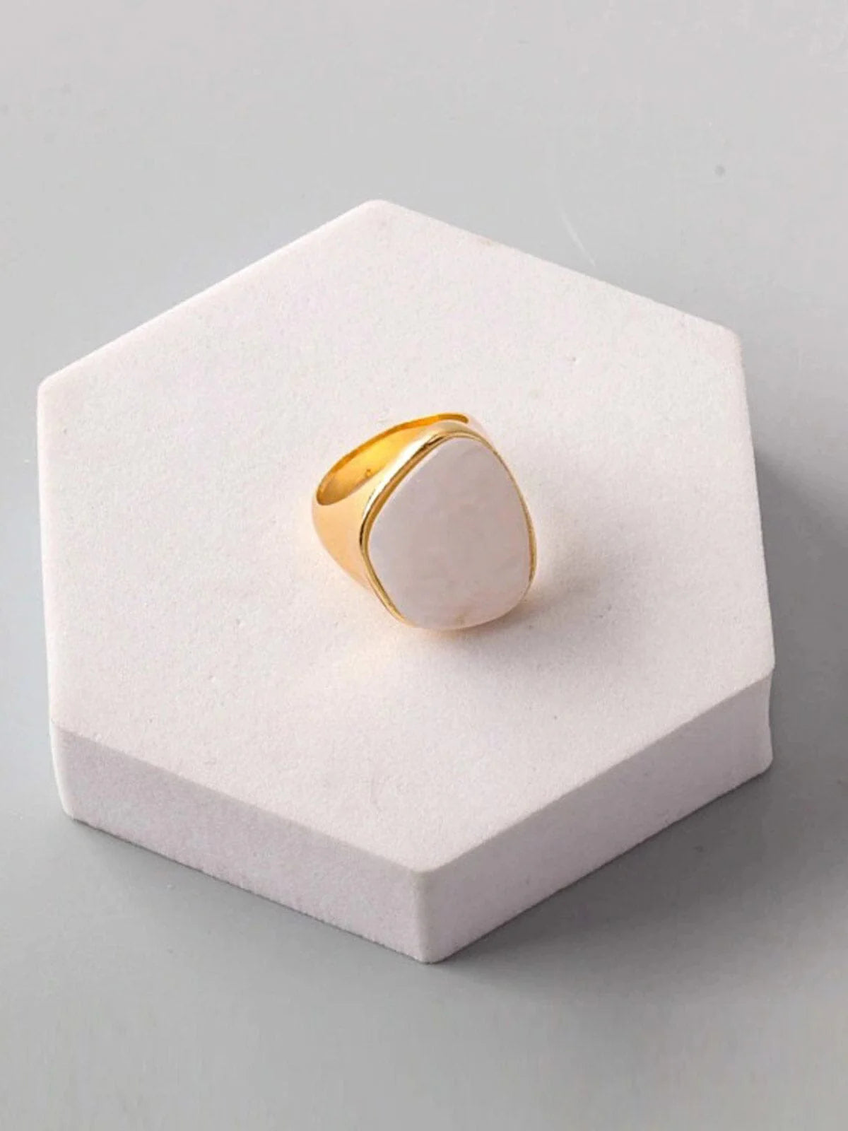 Marble Statement Ring