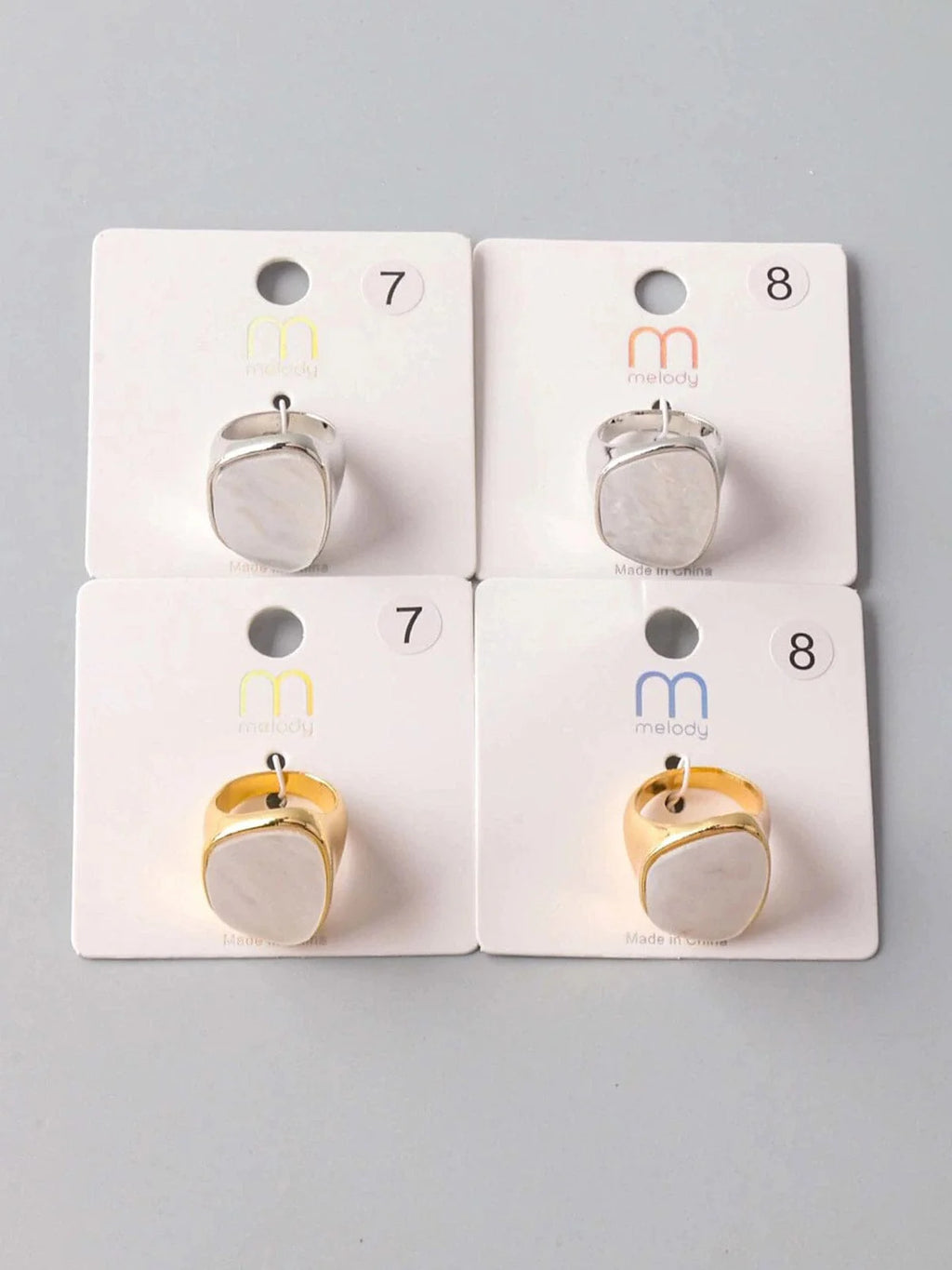 Marble Statement Ring