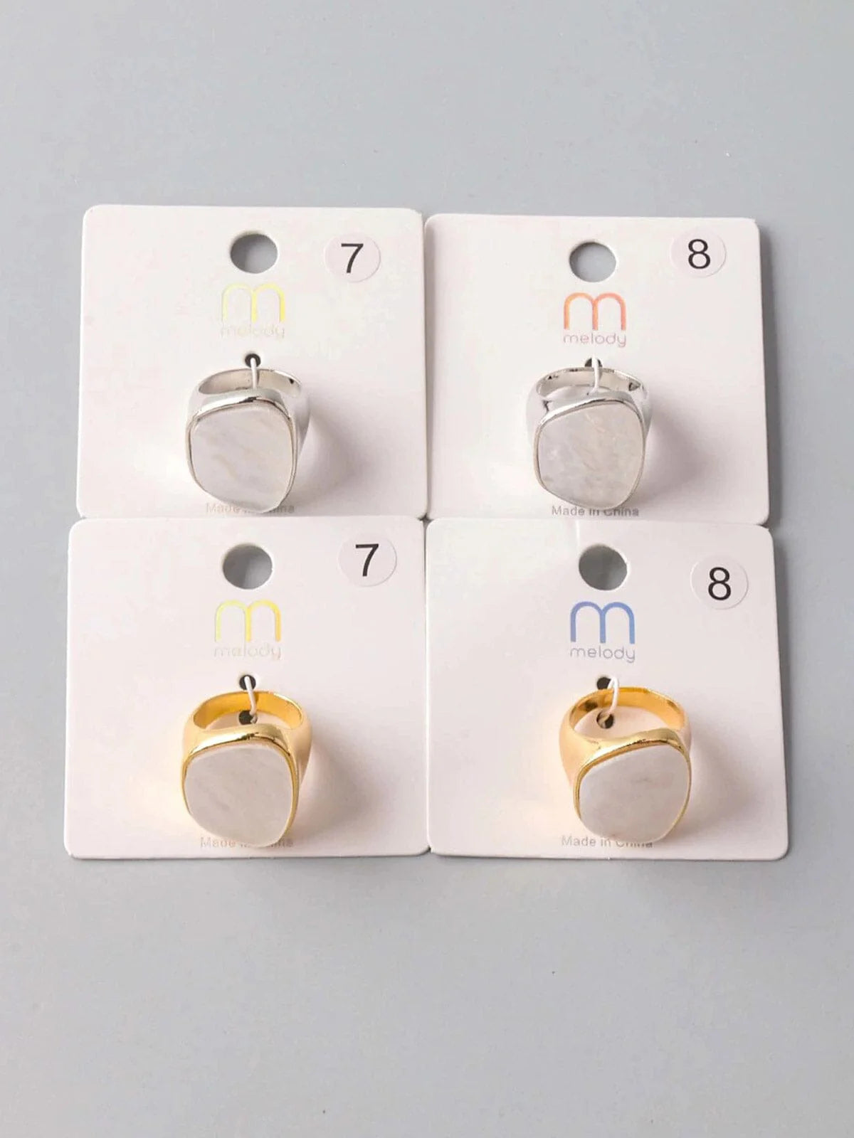 Marble Statement Ring