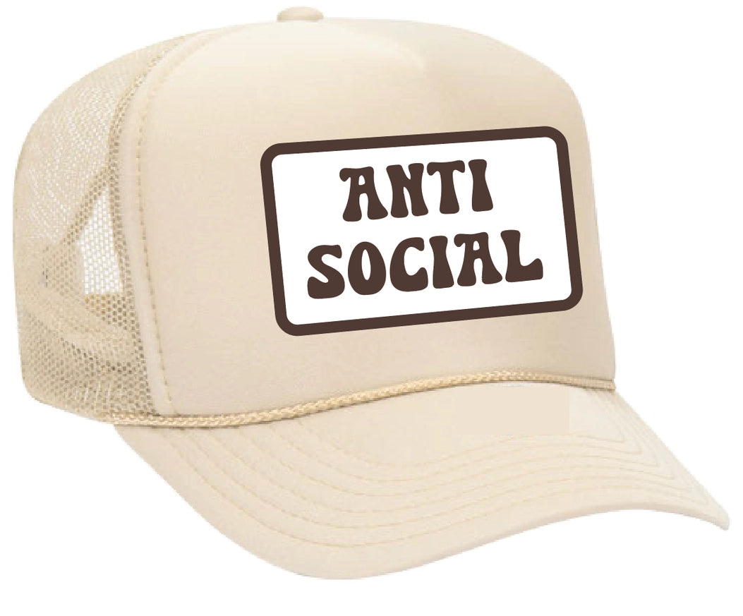 Anti Social Trucker Hat