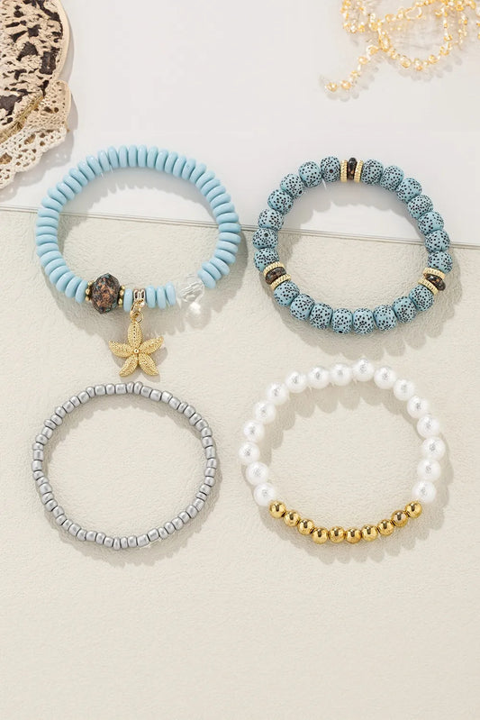 Starfish Beaded Bracelet Se