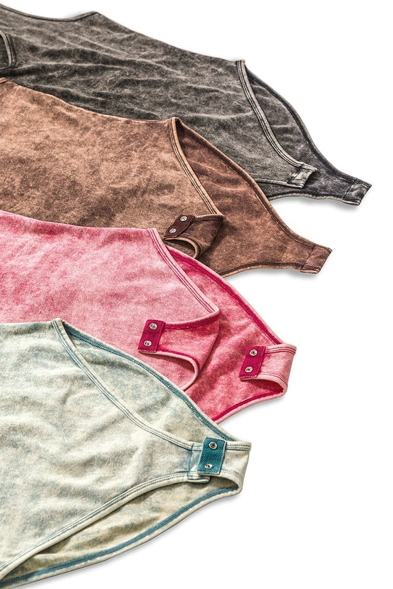 Mineral Washed Bodysuit