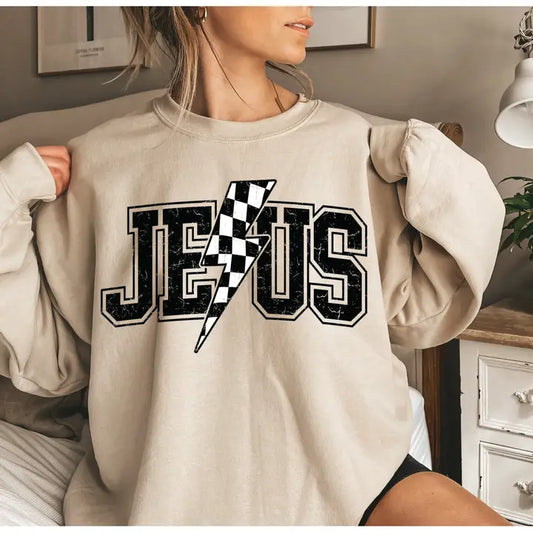 Jesus Lightening Bolt - Design Only