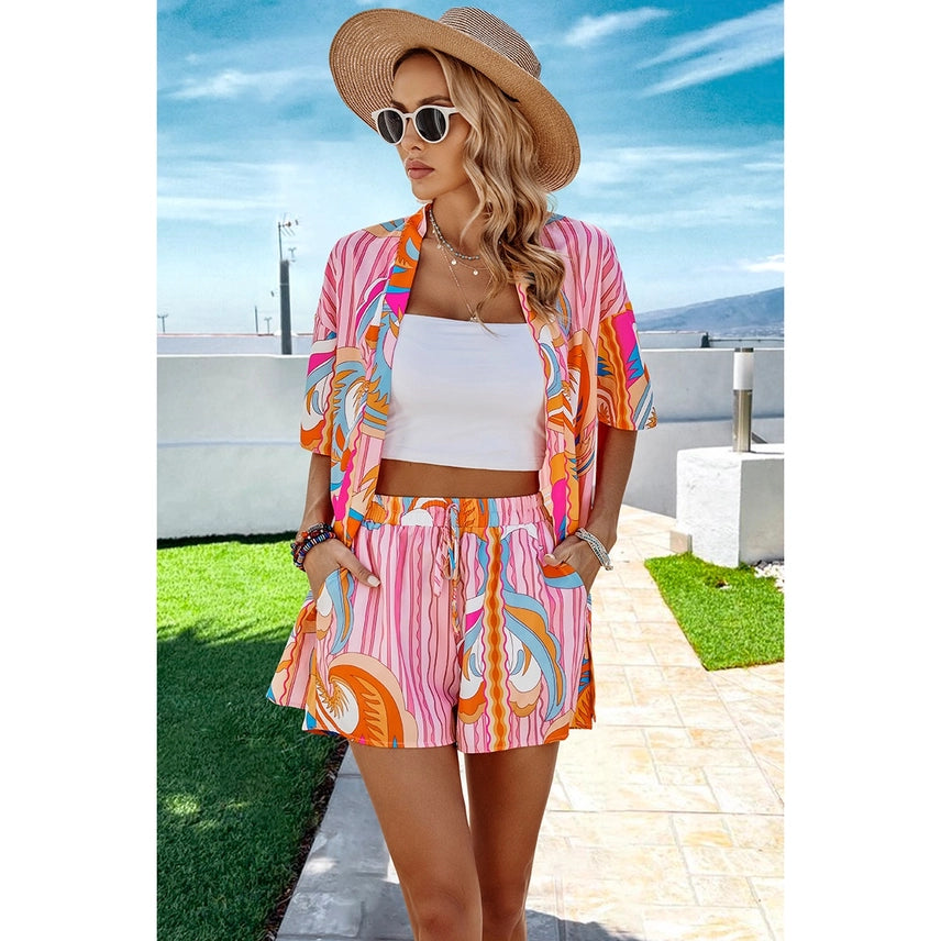 Retro Breeze Printed Set