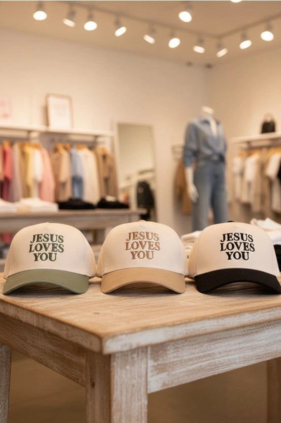 Jesus Loves You Hat