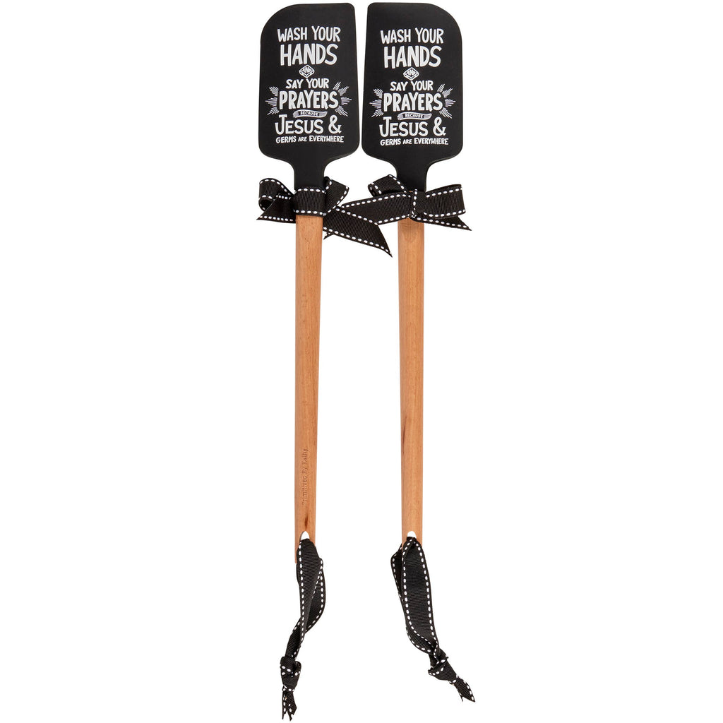 Jesus & Germs Spatula