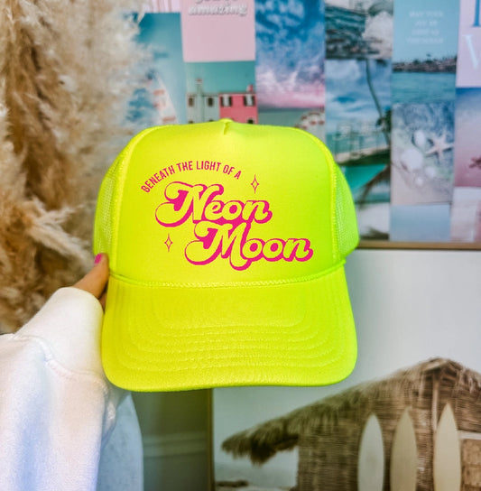 Neon Moon Trucker Hat