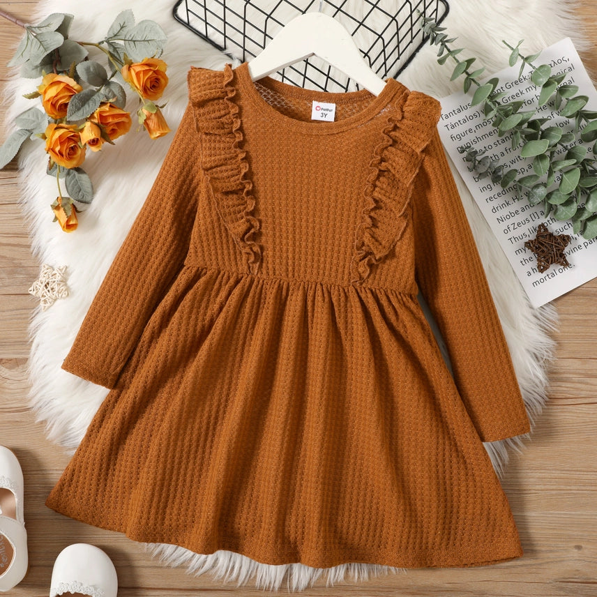 Ginger Ruffle Long-Sleeve