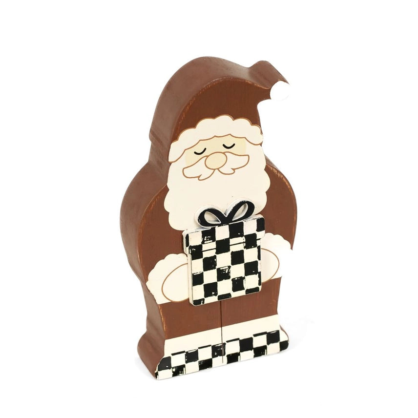 3x6 Chunky Wood Santa Claus