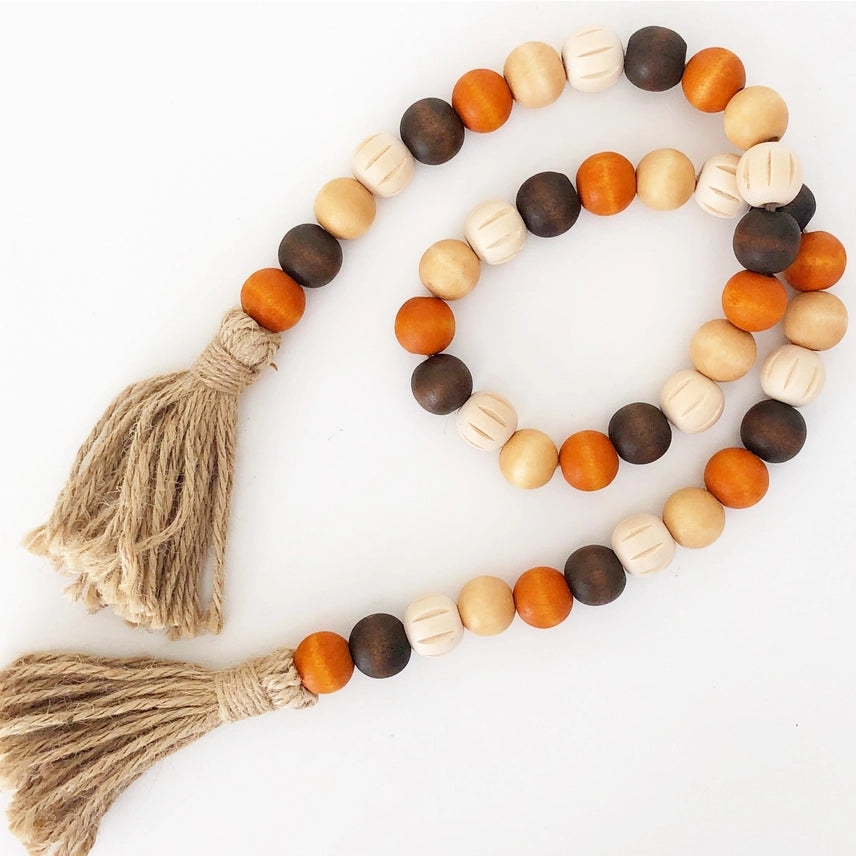 Wood Bead Garlands