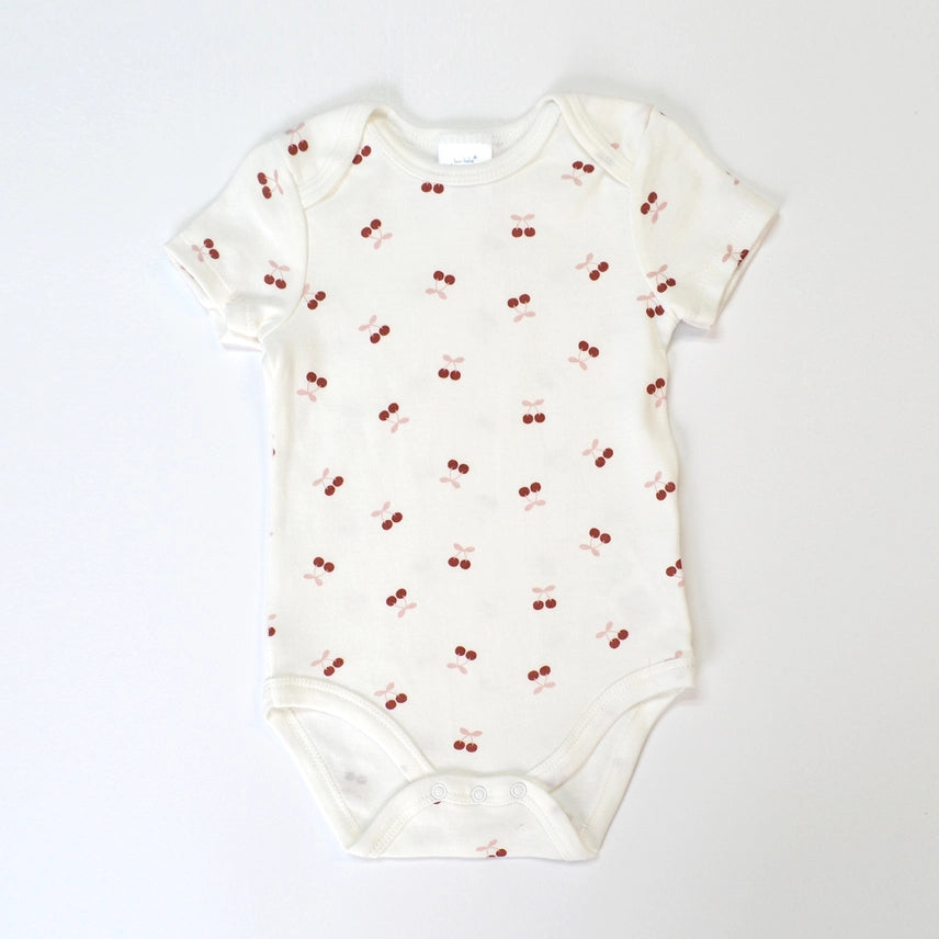 Set of 3 Bow & Cherry Bodysuits