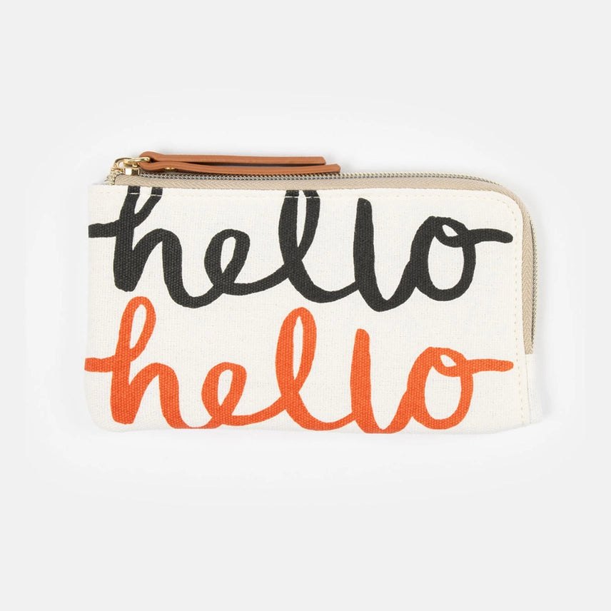 Hello Padded Glasses Zip Pouch