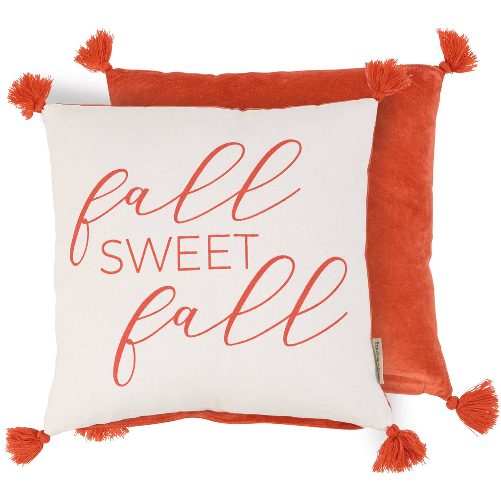 Orange Fall Sweet Fall Pillow