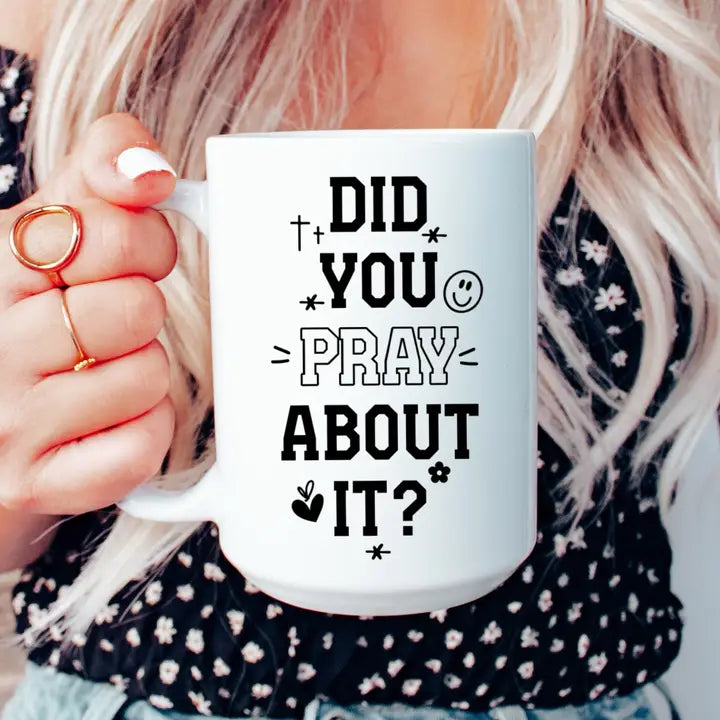 Pray About It Mug