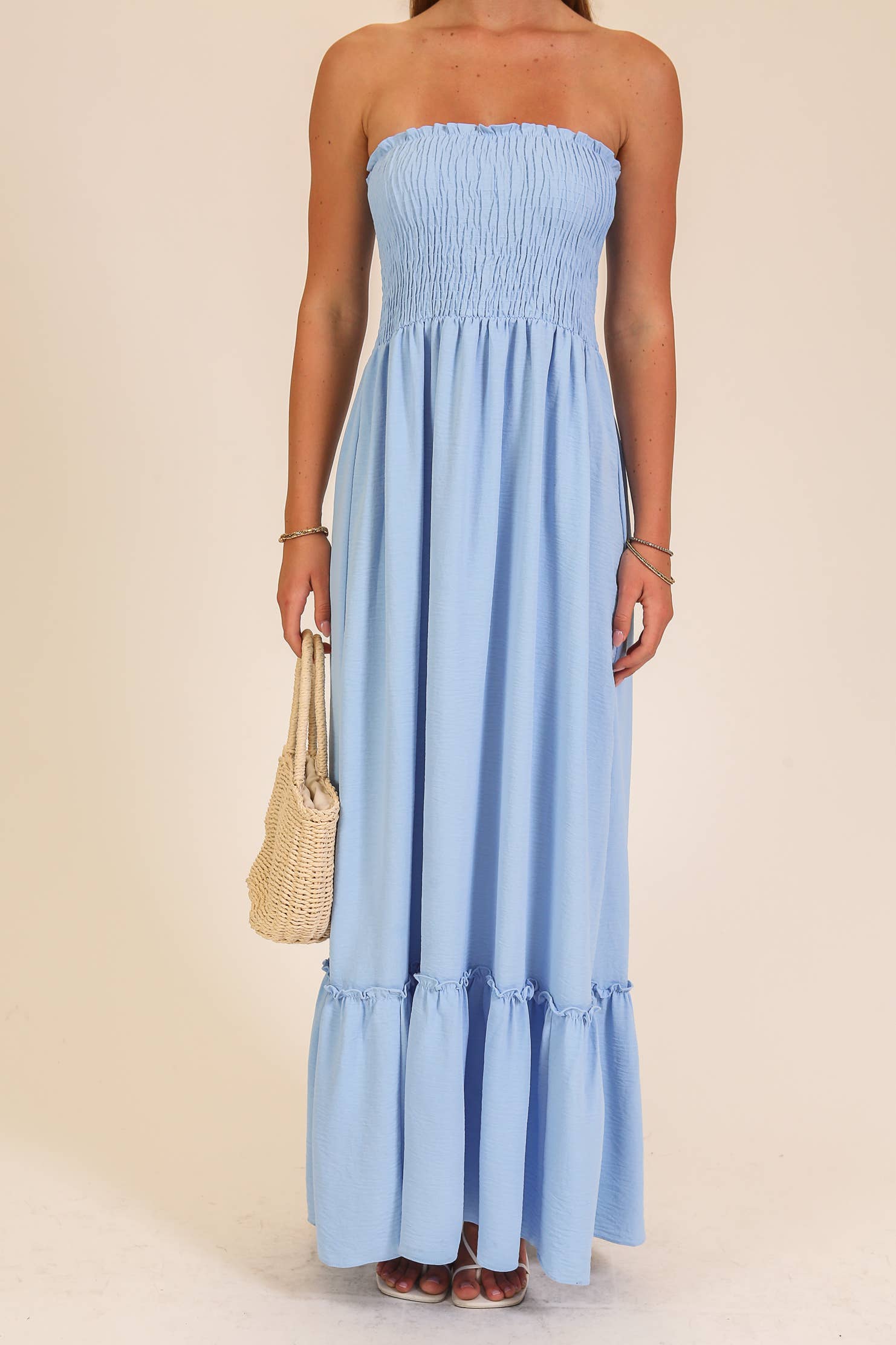 Strapless Maxi Dress