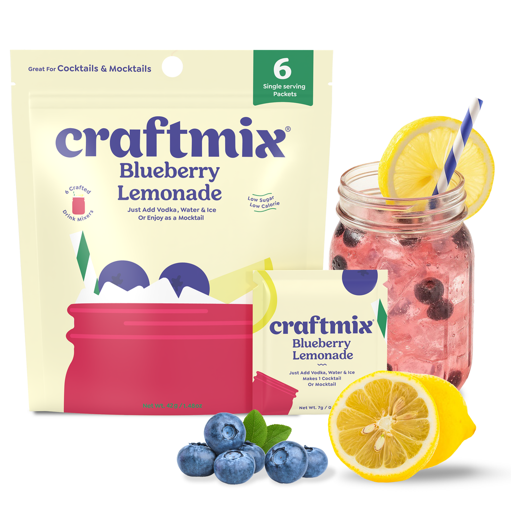 Blueberry Lemonade & Cocktail Mixer - 6 Servings