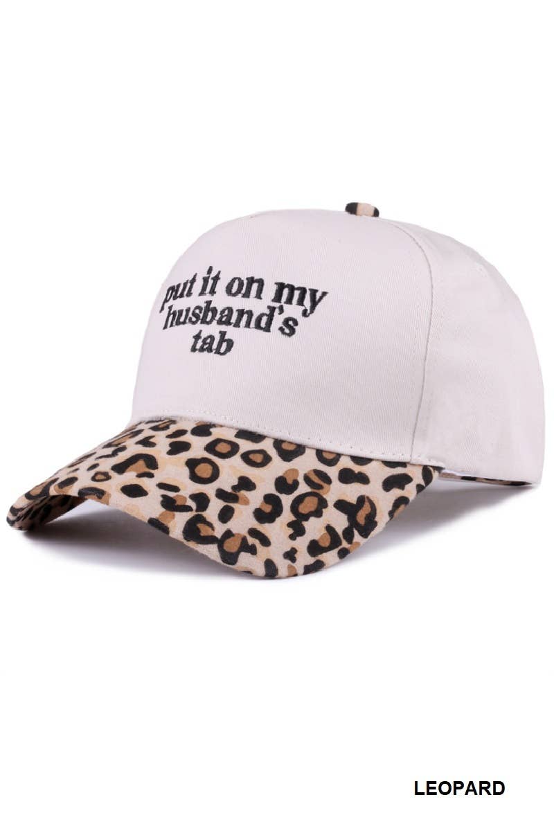 Put It On My Husband's Tab Hat