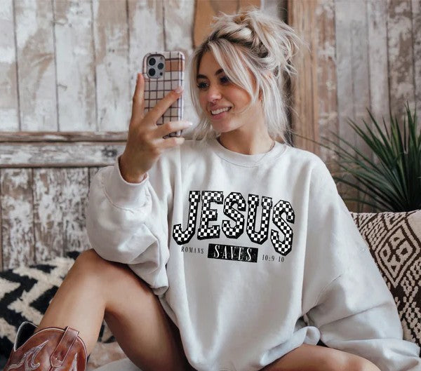 Jesus Varsity Checkered - Design Only