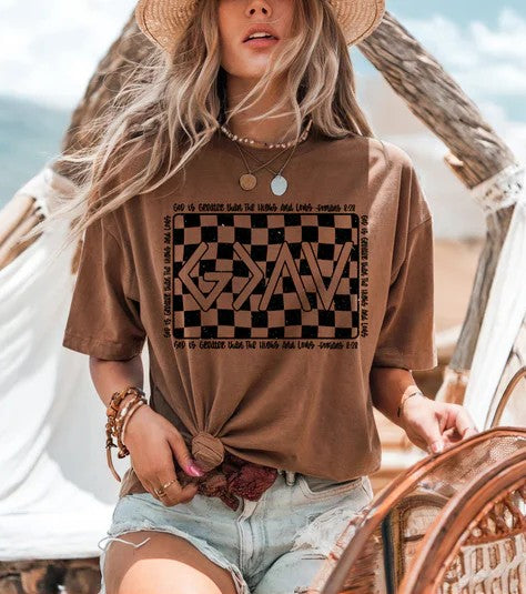 God is Greater Checkered - Design Only