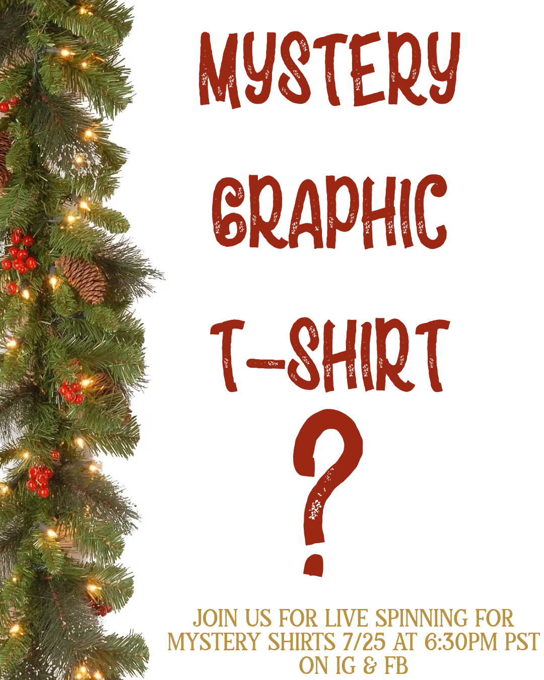 Mystery Graphic Design Shirt