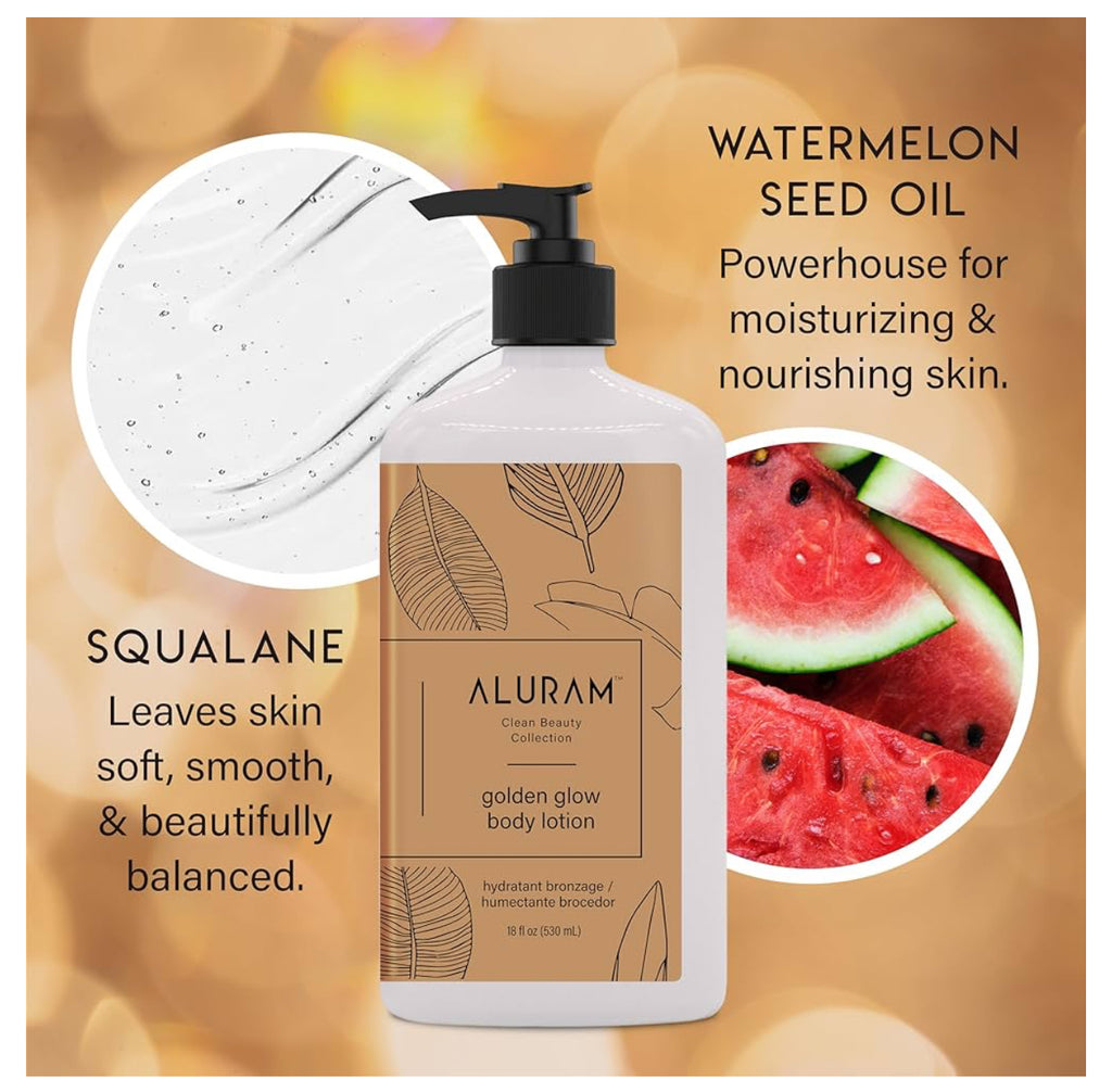 ALURAM Golden Glow Body Lotion
