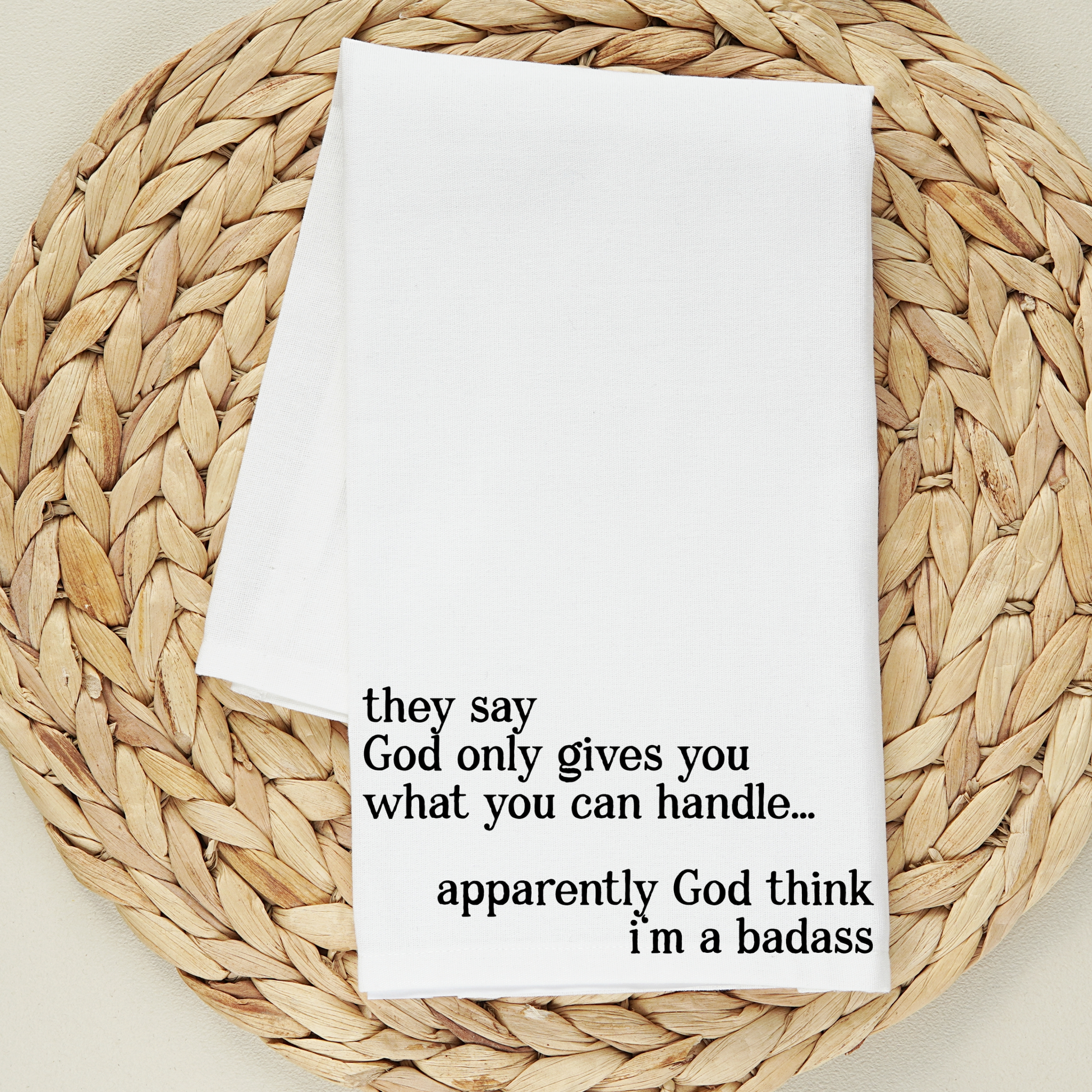 I'm a Badass Kitchen Towel