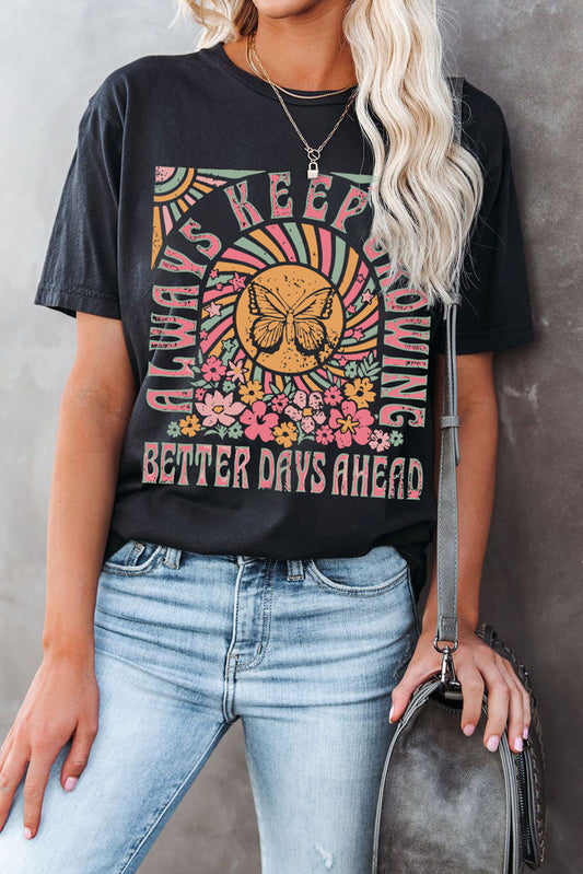 Keep Growing Graphic T-Shirt