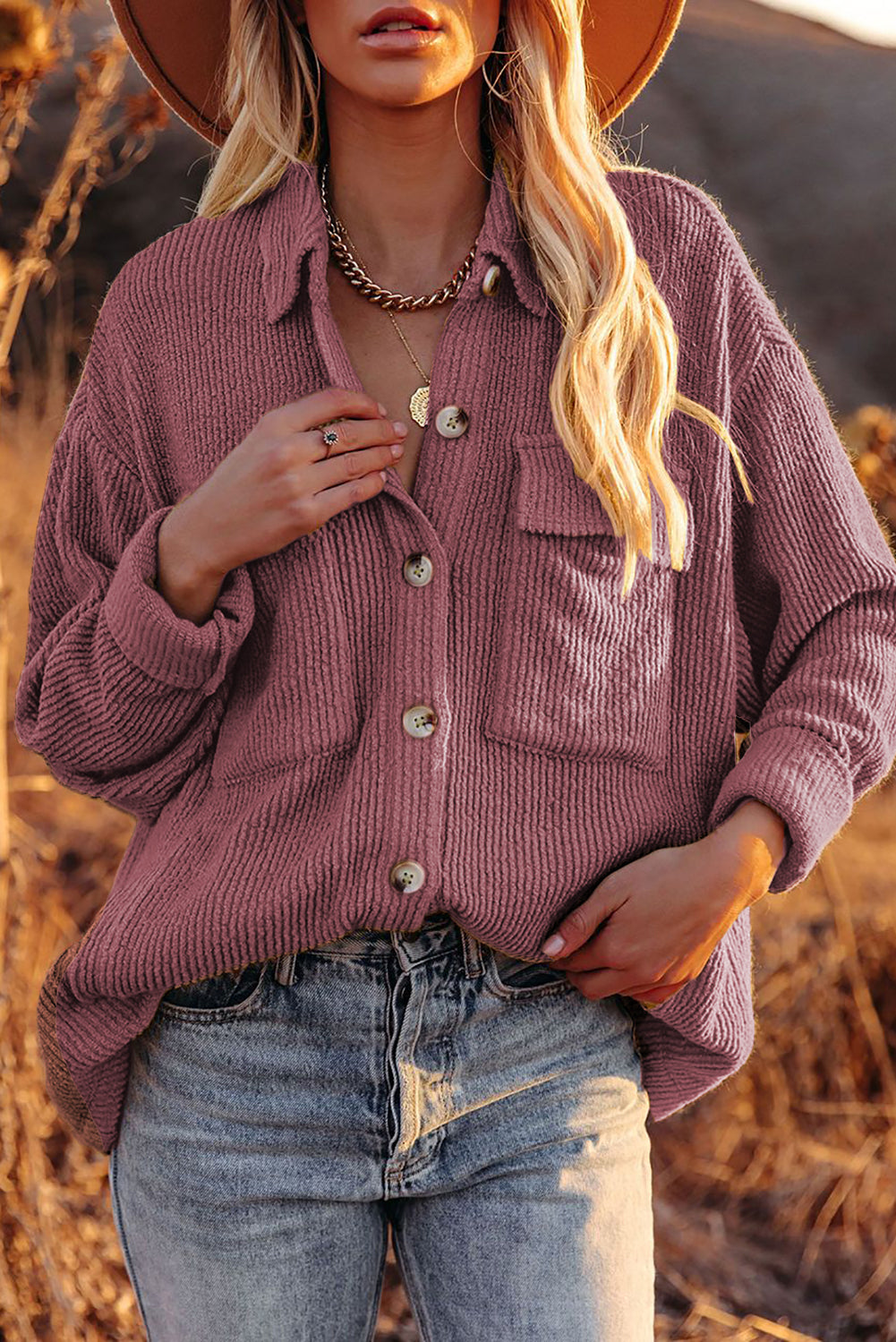 Textured Shacket