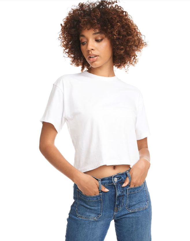 Next Level Women's Ideal Crop Tee