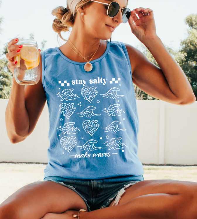 Stay Salty, Make Waves - Design Only