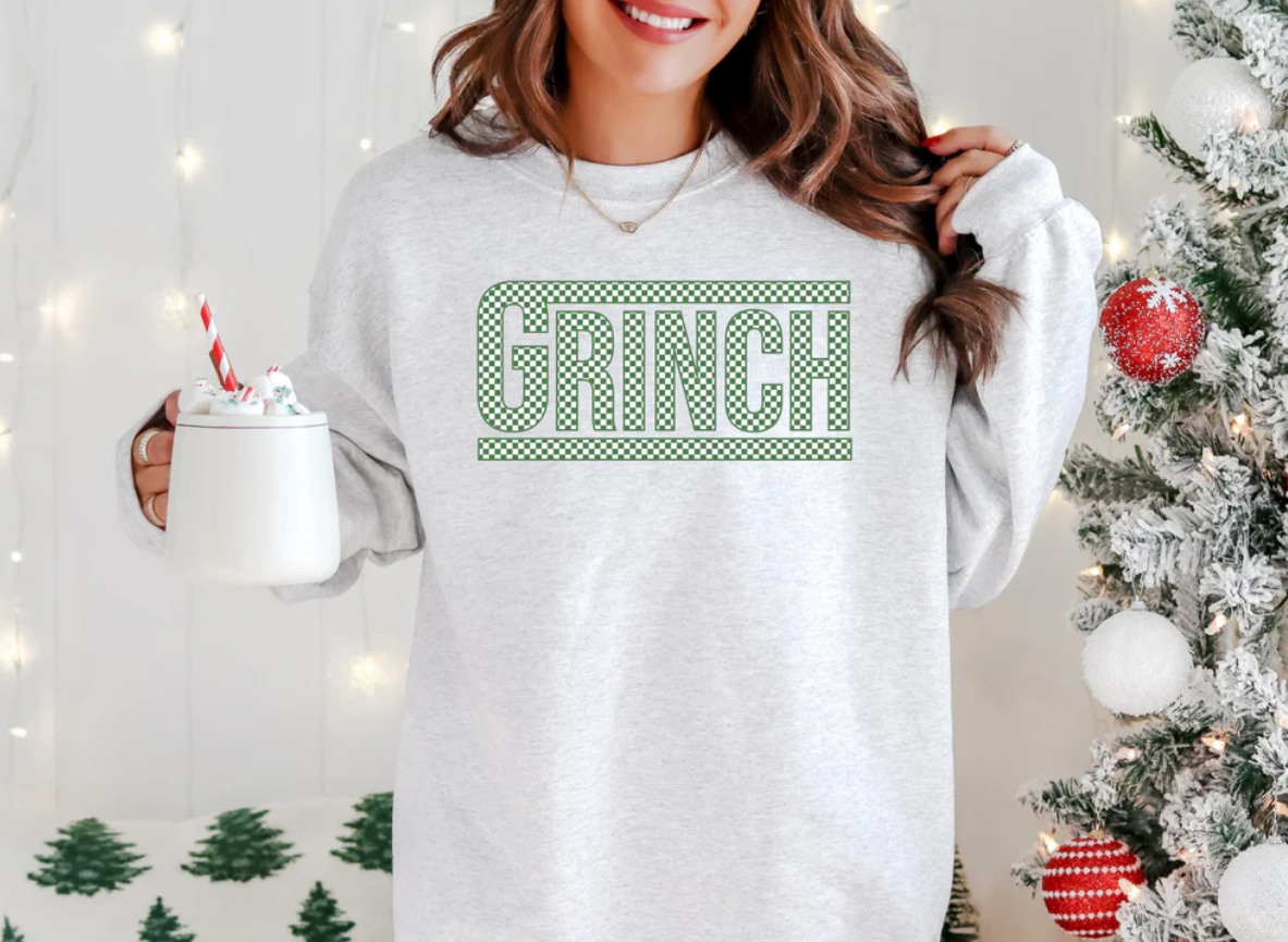 Checkered Grinch - Design Only