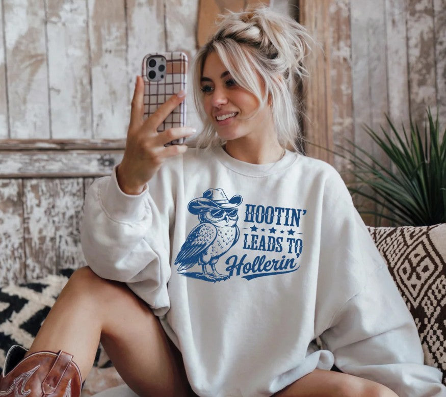 Hootin leads to Hollerin - Design Only