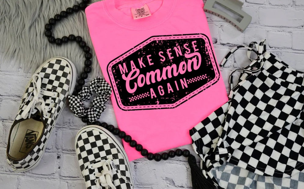 Make Sense Common Again - Design Only
