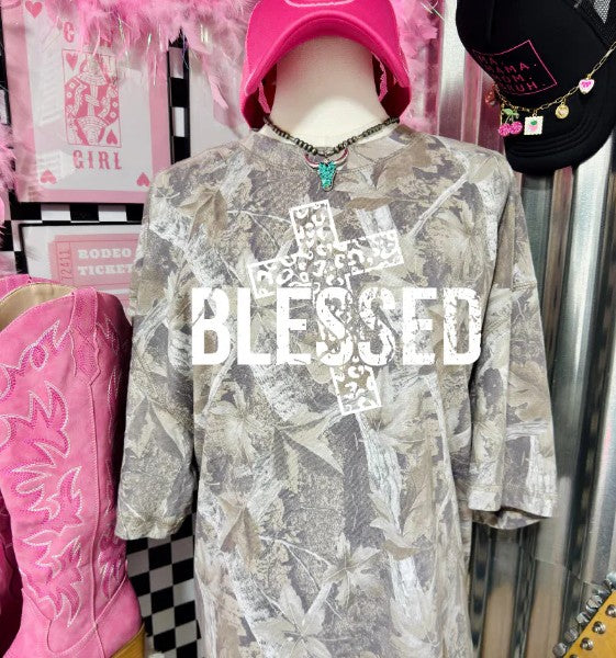 Cheetah Cross Blessed- Design Only