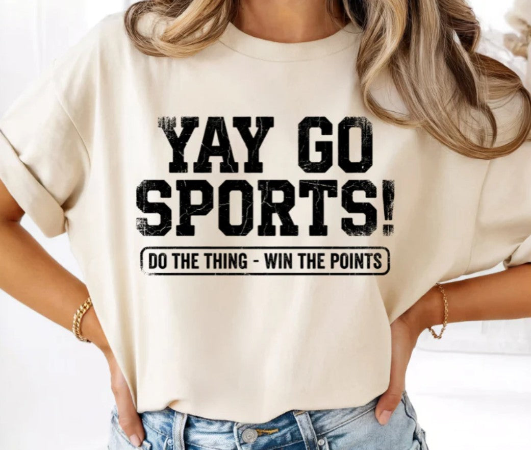 Go Sports! (White) - Design Only
