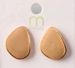 Teardrop Stud Earrings