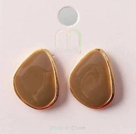 Teardrop Stud Earrings